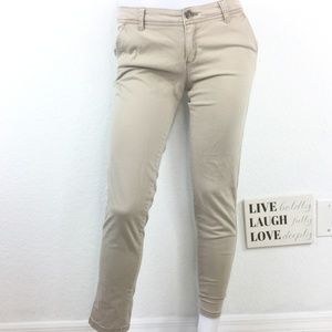 hollister khaki pants womens